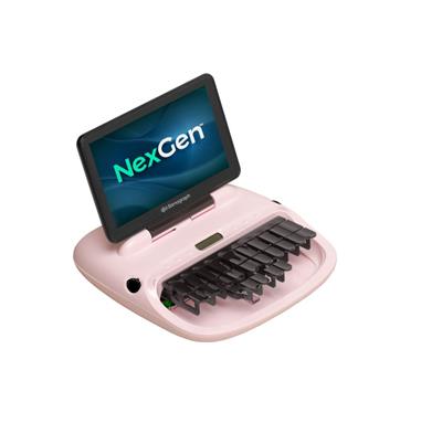 45169_Stenographer Machine Pink Black FrontRt.jpg